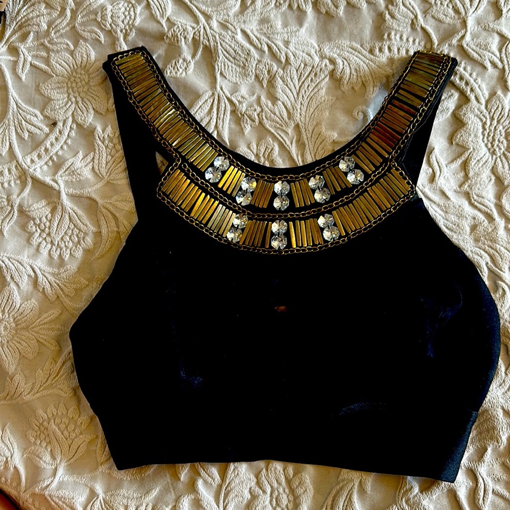 XS Bebé top with down in beads